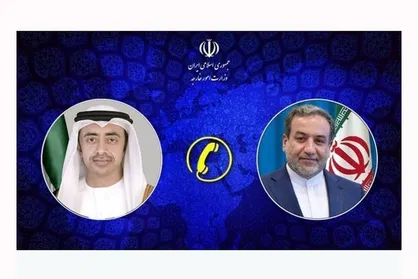 عراقچی با وزیر امور خارجه امارات گفت&zwnj;وگوکرد