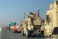 کاروان لجستیک آمریکا در ذی قار هدف حمله قرار گرفت