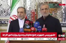 پزشکیان: جنگ رژیم صهیونیستی علیه ایران از نظر تمام قوانین بین‌المللی غلط و خلاف بود / دیپلماسی ما ۲۴ ساعته در صحنه بود + فیلم