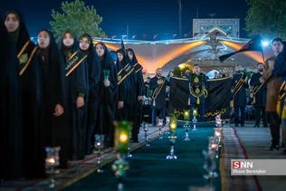آیین شب شام غریبان در شیراز