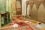 حرم مطهر شاهچراغ(ع) ساعاتی پس از حمله تروریستی