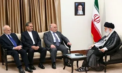 حیدر العبادی با رهبر معظم انقلاب دیدار کرد