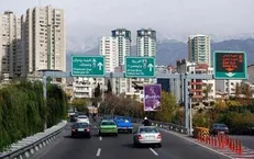 تعریض و اصلاح هندسی در بزرگراه مدرس
