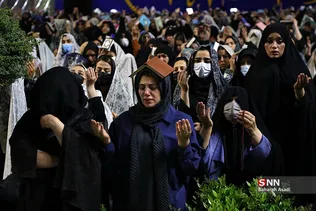 احیای شب ۲۱ در آستان امامزاده صالح (ع)