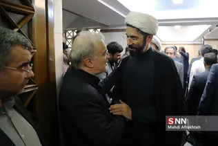 مراسم ختم مادر وزیر بهداشت