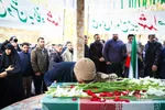 آیین تشییع و تدفین شهید گمنام در دانشگاه خوارزمی