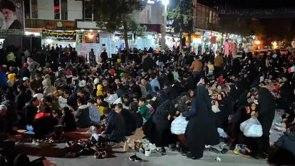 سفره احیاگر وحدت؛ افطاری باشکوه و معنوی در میدان شهدا کوار+ فیلم