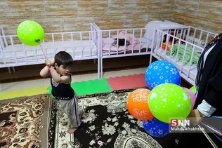 بازدید دانشجویان دانشگاه علامه طباطبایی از مرکز توانبخشی معلولین