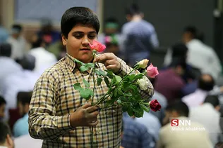 جشن میلاد امام حسن مجتبی در مسجد ارک