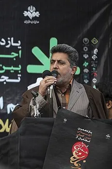 مداحی محبوب حاج محسن طاهری + فیلم