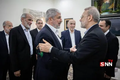 لاریجانی با جمعی از رهبران حماس دیدار و گفتگو کرد