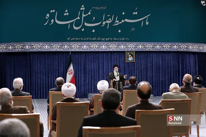 دیدار رئیس و اعضای مجمع تشخیص مصلحت نظام با مقام معظم رهبری