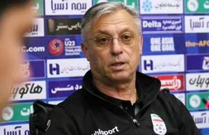 مصاحبه جنجالی سرمربی تیم ملی امید
