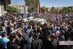 تشییع ۲ شهید حادثه تروریستی حرم شاهچراغ(ع)
پیکر مطهر شهدای حادثه تروریستی حرم شاهچراغ (ع) ساعت ۹ صبح چهارشنبه ۲۵ مرداد۱۴۰۲ از میدان شهدا تا حرم مطهر احمد بن موسی شاهچراغ (ع) شیراز تشییع شد.