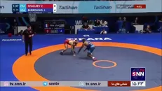 با غلبه بر کشتی گیر فرانسوی؛ باروز یک گام به نخودی نزدیک شد