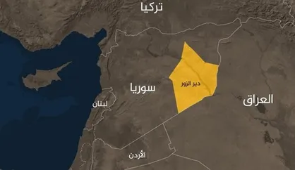 انفجار مین بر جا مانده از داعش در دیرالزور