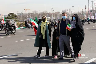 راهپیمایی یوم الله ۲۲ بهمن در تهران (3)