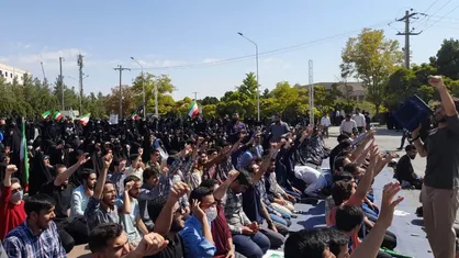 روایتی از تجمعات اعتراضی در دانشگاه تبریز / دانشجویان معترض توسط چه کسانی هدایت می&zwnj;شدند؟