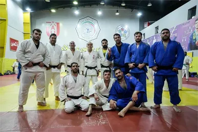 ملی پوشان پاراجودو و نابینایان و کم بینایان وارد اردو شدند