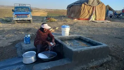 عملیات پروژه تأمین آب شرب عشایر &laquo;کولگ&raquo; در ایلام به پایان رسید