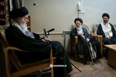 قابی دیده‌نشده از دیدار رهبر شهید انقلاب و آیت‌الله شبیری زنجانی