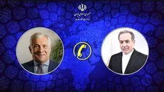 گفت‌وگوی تلفنی وزرای امور خارجه جمهوری اسلامی ایران و ایتالیا