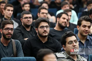 مراسم بدرقه زائران اربعین دانشگاه آزاد تهران جنوب