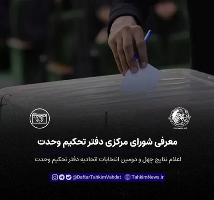 اعضای جدید شورای مرکزی دفتر تحکیم وحدت معرفی شدند