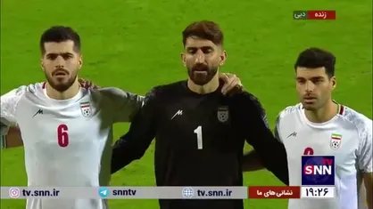 طنین انداز شدن سرود تیم ملی کشورمان در ورزشگاه راشد شهر دبی