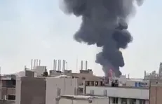 آتش در واحد ۷۰ پالایشگاه آبادان در حال خاموشی