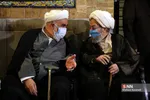 بزرگداشت علامه حسن‌زاده آملی در مدرسه فیضیه قم