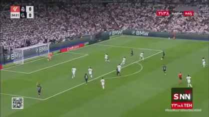 شوت سوکیچ با اختلاف کم از کنار دروازه رئال به بیرون رفت / رئال مادرید 0 - 0 رئال سوسیداد