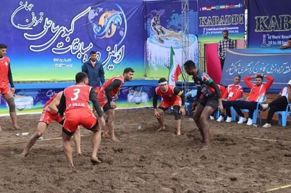 راه&zwnj;یابی تیم ملی کبدی ساحلی ایران به فینال قهرمانی جهان