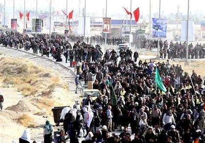 افزایش حجم تردد زائران اربعین از مرز مهران / تردد وسایل نقلیه روان است