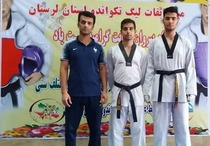 تیم دانشگاه ایلام قهرمان مسابقات تکواندو دانشجویان منطقه پنج شد