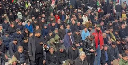 طنینِ &laquo;اَلعَجَل&raquo; در قلبِ پایتخت؛ وقتی میدان انقلاب، محرابِ حماسه&zwnj;ی یک ملت می&zwnj;شود + فیلم
