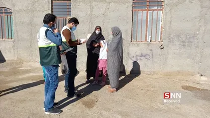 دانش آموزان منطقه محروم هیرمند به همت جمعیت فرهنگیان سیستان و بلوچستان ویزیت رایگان شدند