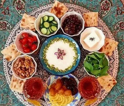 توصیه&zwnj;های رژیم غذایی برای افراد گرم&zwnj;مزاج در ماه رمضان