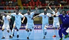 تیم ملی فوتسال ایران، ایتالیا را به زیر کشید