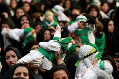 روایتگری حماسه عاشورا در همایش شیرخوارگان حسینی این بار در ساری