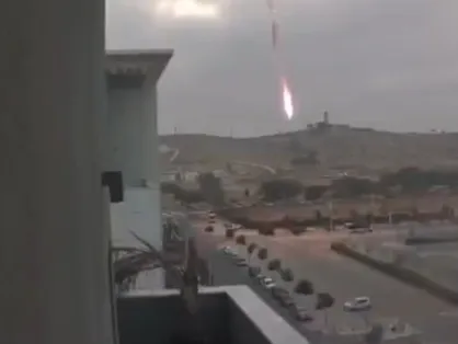 فیلم جدیدی از اصابت یک موشک ایرانی به بئرالسبع در سرزمین&zwnj;های اشغالی، چهارروز قبل از اتش بس