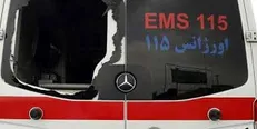 دستگیری ۲ تن از عاملان تخریب آمبولانس اورژانس