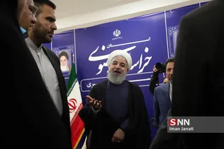 رئیس جمهور در نشست خبری با رسانه ها در مشهد 