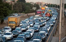 ترافیک سنگین در محور چالوس در محدوده کندوان