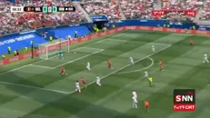 سوپرسیو بیرانوند مانع از گلزنی بلژیک شد+ فیلم