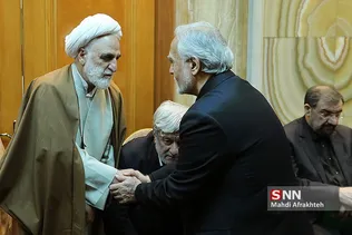 مراسم وداع با پیکر آیت الله هاشمی شاهرودی