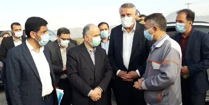 بازدید وزیر دادگستری از بزرگ&zwnj;ترین سیلوی در حال احداث شرق کشور