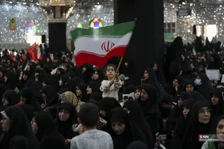 مراسم یادبود شهدای خانواده رهبر انقلاب در حرم عبدالعظیم حسنی(ع)