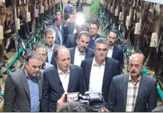 بازدید وزیر جهاد کشاورزی از کشت و صنعت مغان
