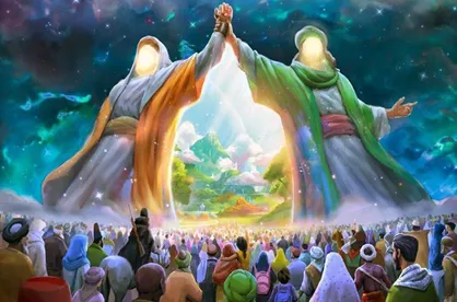 حضور زوج اهل تسنن در جشنواره پرده&zwnj;خوانی غدیر